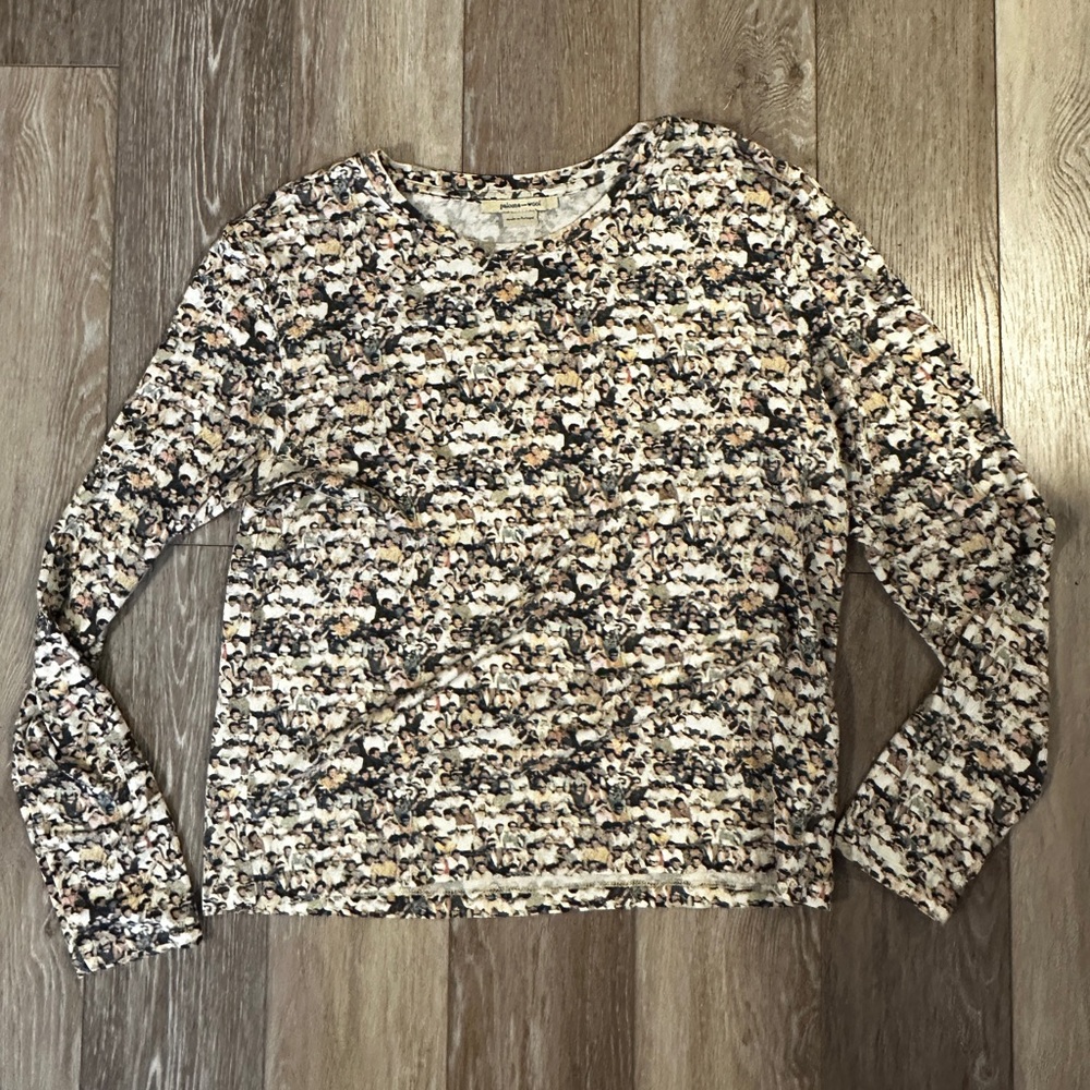 Paloma Wool Multicolor Textured Long Sleeve Tee